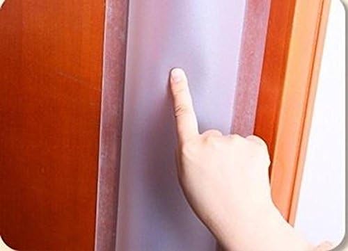 babycorner Door Finger Hinge-Side Safety Transparent Guard Shield Protector Set for Outside Door 6 Feet (1.5 feet x 4)