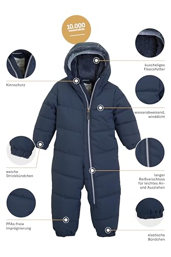 Traje de nieve impermeable Killtec Fiow 20, el mono con capucha unisex para protegerse del frío 3