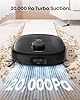 eufy E25 Omni Robot Vacuum and Mop Combo, HydroJet System, 20,000 Pa Turbo Suction,Zero-Tangling, Corner to Edge Deep Cleaning, with auto All-in-One Station