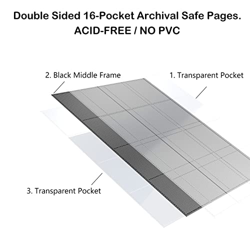 Rayvol PREMBINDER1024B-PARENT Premium 1000+ Pockets Card Binder thumb #4