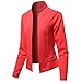 Produktbild Eaylis Damen Blazer Elegant Damen Jacke Cardigan 3/4 längere leichte und dünne Bolero Geschäft Büro Jacke, einfarbiger Slim Fit Revers Business Trenchcoat Kurz Mantel Casual Frühling Herbst Cardigan