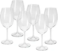 WOLFF - Conjunto 6 Taças de Cristal Ecológico Gastro/Colibri 450ml para Vinho Tinto