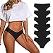 SHARICCA Damen Unterhosen Nahtlos Atmungsaktiv Stretch Damen Slips Hipster Bequeme Unterwäsche für Frauen Mehrpack (6er Pack Black, S) Atmungsaktiv günstig Kaufen-SHARICCA Damen Unterhosen Nahtlos Atmungsaktiv Stretch Damen Slips Hipster Bequeme Unterwäsche für Frauen Mehrpack (6er Pack Black, S)