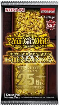BB-Toy-Trades Bundle Toploader & Yugioh Quarter Century Bonanza Display Box - DEUTSCH - 24 Booster 1.Auflage NEU & OVP! – Bild 3