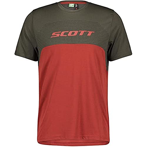 Preisvergleich Produktbild Scott Herren 289415 T-Shirt, Dr Gr / Tus Rd, L