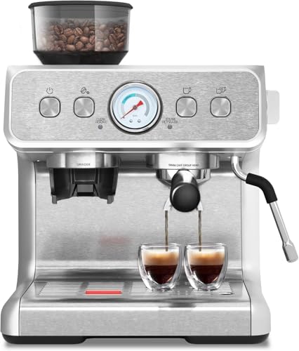 Kismile Espresso Machine with Grinder