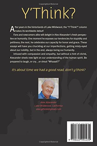 Y'Think?: Essays about the human spirit... from a different perspective - Image 2