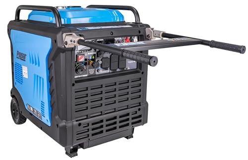 Image of Pulsar PGD125TiSRCO 12500W Tri Fuel Inverter Generator, Gas Propane Natural Gas, Electric and Remote Start, 120V 240V, 50 Amp Output, CO Sentry, ATS Ready