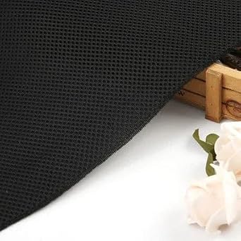 50cmX150cm 3D Air Spacer Mesh Fabrics Carbon Fiber PET Hygrolon Heavy Seat Cover Soft Thick Breathable Sport Wear 155CM Wide 380g/Meter 3mm CLASSIER-FABRICS-25561