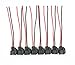 AUTOKAY 8pcs EV6 EV14 USCAR Fuel Injector Connector Pigtail Wire for Dodge LS2 LS3 GM Ford