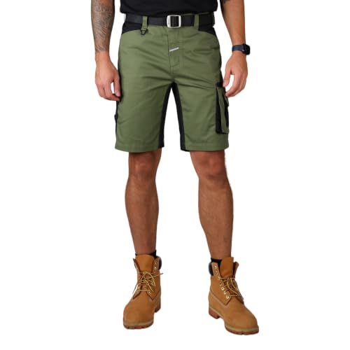 Ellobird Work Shorts for Men Construction Workwear(Olive36) - image 1