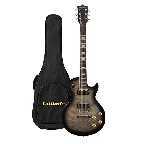 Latitude NW1915 Les Paul Electric Guitar 6 String Single Cut with Dual