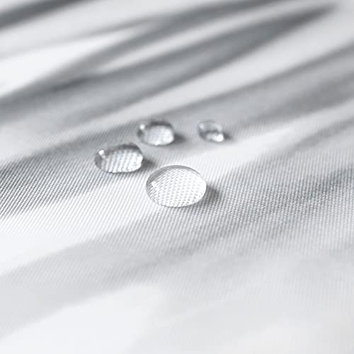 Rideau de douche en pierre grise Rengue en polyester imperméable - 6