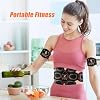 BLASET ABS Muscle Stimulator, Ab Toning Trainer Fitness Belt, Workout Equipment for Abdomen, Arms and Thighs