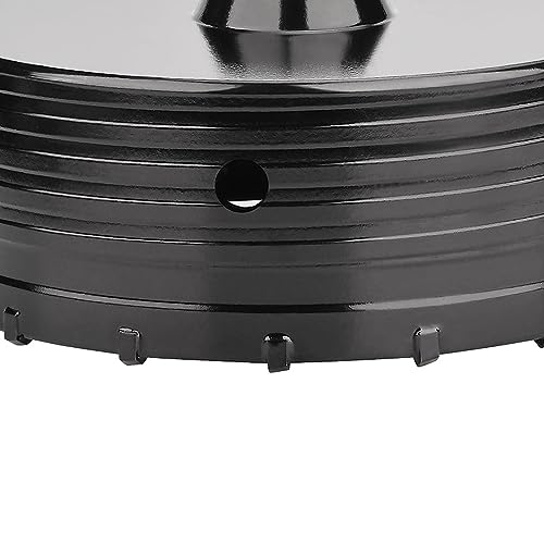 152mm / 6 inch Concrete Hole Saw with SDS Max Connecting Rod, Cement Hole Saw for Concrete Cement Brick Wall Stone,Black (152mm (6 inch)) by GUICGOC - Used condition - Image 5