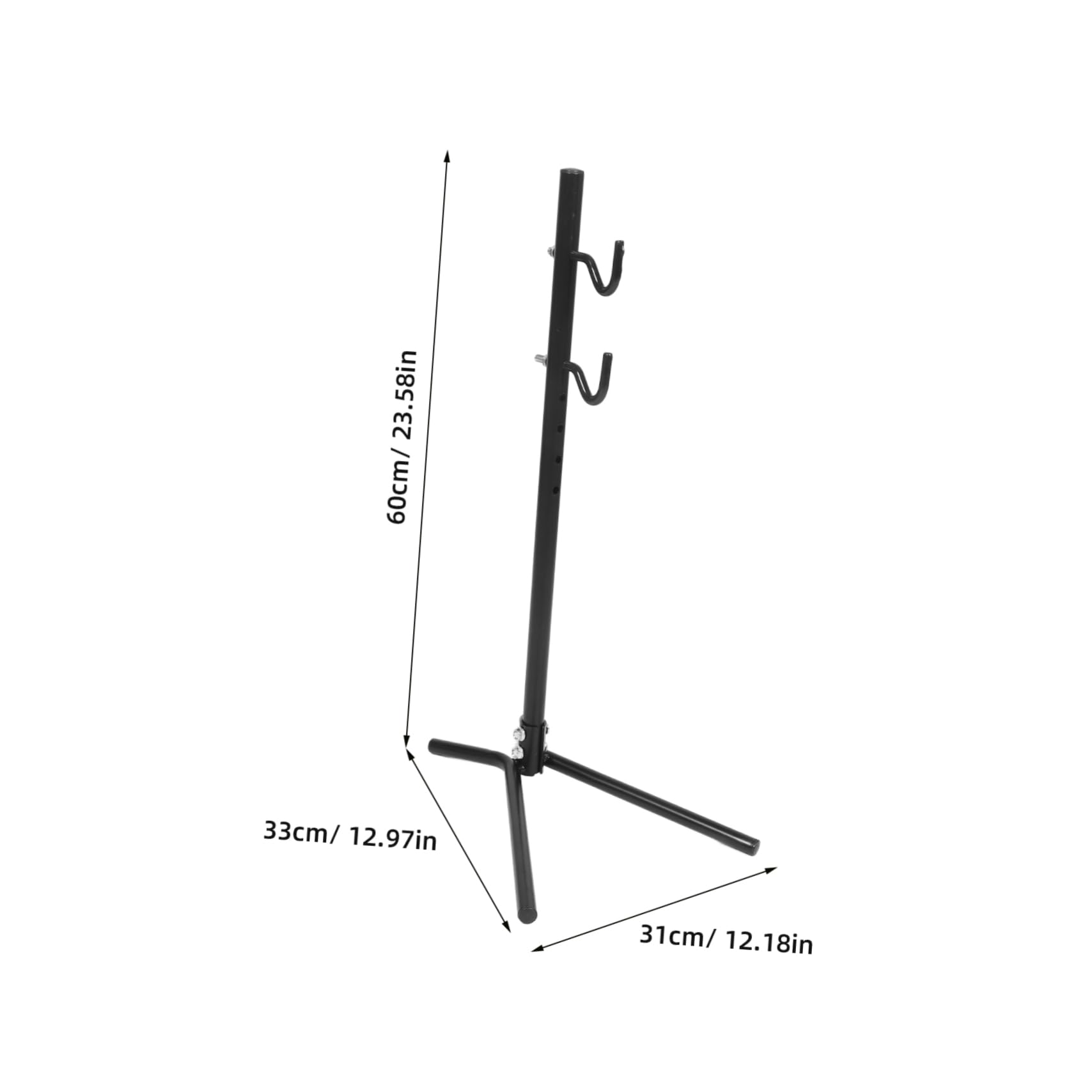 Bike Vertical Hanger Verstellbarer Fahrradständer Für Garage Oder Zuhause Für Renn Und Mountainbikes Und Platzsparend Robuste Konstruktion Für Einfache Wartung
