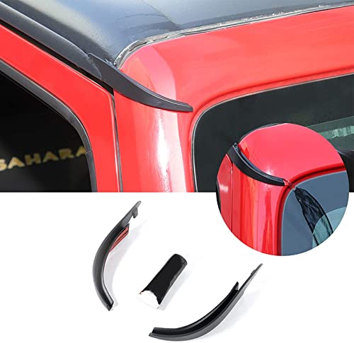 RT-TCZ Hard-Top Roof Rainwater Guard Diverters Channel Slot Gutter Extension Accessories for 2007-2017 Jeep Wrangler JK JKU 2 Door 4 Door, 2PCS RT-TCZ Hard-Top Roof Rainwater Guard Diverters Channel Slot Gutter Extension Accessories for 2007-2017 Jeep Wrangler JK JKU 2 Door 4 Door, 2PCS
