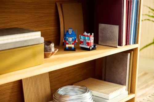Image of LEGO Transformers Brickheadz Optimus Prime Robot & Vehicle - 40803