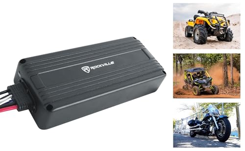 Rockville ATV300 Mono 1200W Peak/300W RMS at 2 Ohm Amplifier for...
