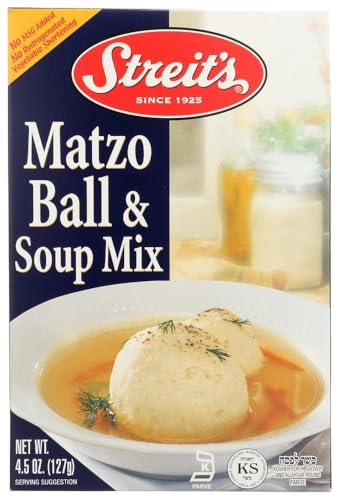 Streit's Matzo Ball & Soup Mix Kosher for Passover 4.5 oz. Pack of 6.6 - image 1