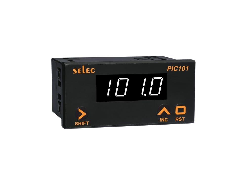 Process Indicator, VI Input, 48X96 mm SELEC PIC101B-VI (Same as pic 101A-VI But In White Display)-image-35