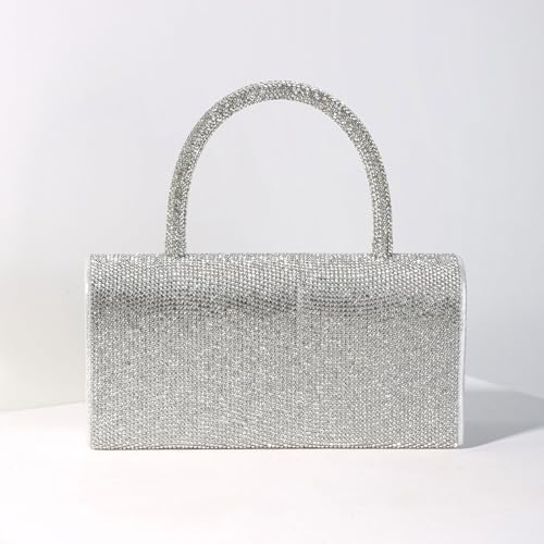 Sac à main strass de qualité supérieure avec chaîne en métal robuste