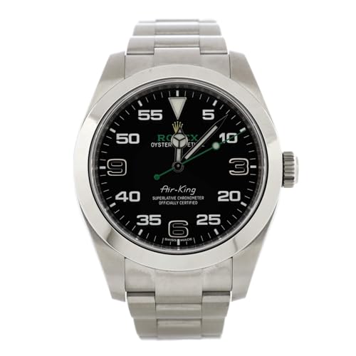 Pre-Loved Oyster Perpetual Air King Chronometer Automatic Watch Stainless Steel 40