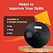 SPORTAXIS Rubber Discus Throw - Solid Rubber Construction - Ideal for Track and Field Training – Black – 2 KG - Enhance Your Discus Throwing Skills – Ideal for High School & College Throwers