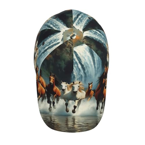 Women Men Low Profile Baseball Cap Dad Cap for Fishing Golf Travel3