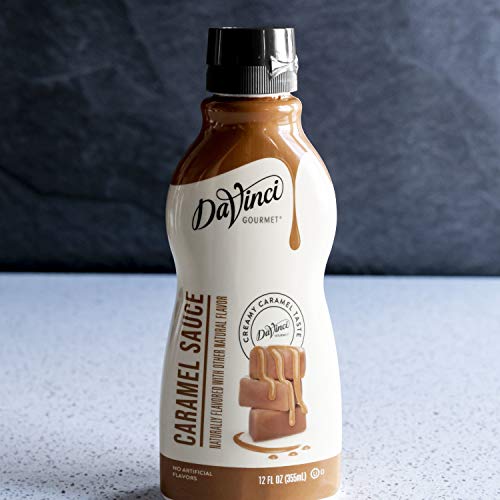 Image of DaVinci Gourmet Caramel Sauce Squeeze Bottle, 12 Ounce