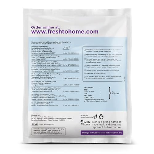 Image of FreshToHome Premium Chicken Thigh Boneless | 480g to 500g Pack | Skinless | Antibiotic-residue-free | Tender | Fresh | Never Frozen