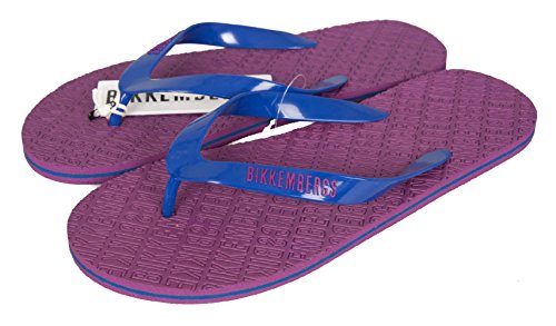 Tongs Homme Confortables Bikkembergs Violettes Pointure 43 Plage