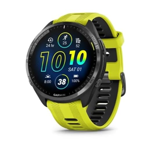 Relógio Garmin Forerunner 965 Amarelo Sa