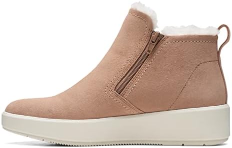 Clarks Women's Layton Star Ankle Boot, Praline Suede, 6 Wide | Image 6