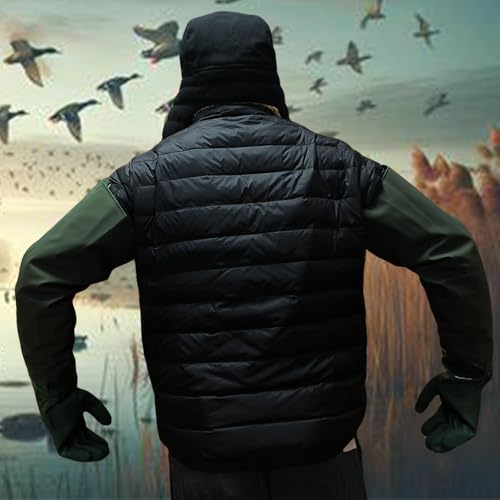 LZBMIEF Shoulder Length Decoy Duck Gloves，28" Waterfowl Heavy Duty Duck Hunting Accessories and Gear, Waterproof Waterfowl Decoy Duck Gloves for Men Outdoor Hunting Keep Warm and Dry (Army Green) by LZBMIEF - Image 2