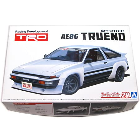 Amazon | TRD AE86 トレノ N2仕様 トヨタ ザチェーンドカー29 1/24