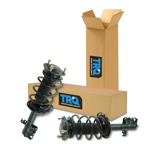 Image of TRQ Front Strut & Spring Assembly Set | For 14-19 Toyota Corolla Driver & Passenger Side Pair