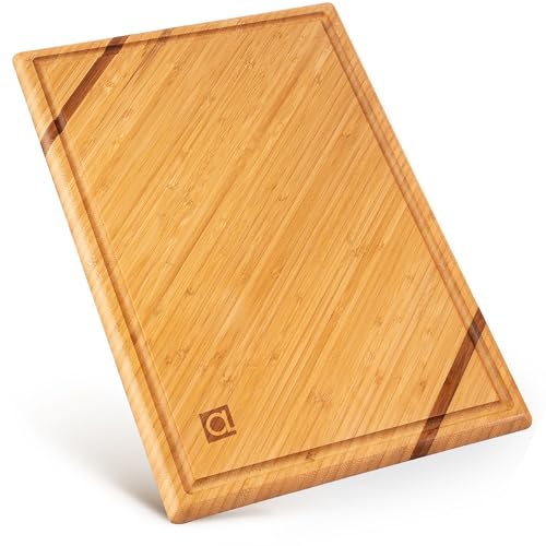 Tabla de Cortar de Bambú Natural Apace Living XL 18 x 12 pulg miniatura 1