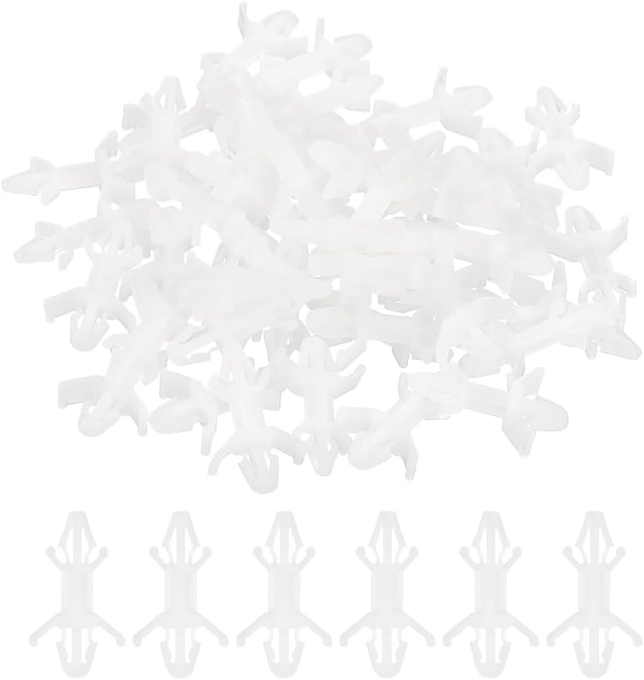 TopHomer 200PCS PCB Support Spacer Double Head PCB Standoff Isolation Column Reverse Locking Circuit Boards Nylon Aircraft Shape Insulation Bracket Support Height 15.9mm/0.62in
