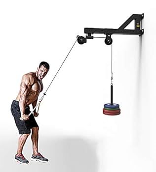 プーリーシステム トレーニング器具用アクセサリー Amazon | プーリーケーブルマシン LAT ラットプルダウン