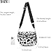 Small Crossbodybag for Women Trendy Nylon Bum Bags Plus Size Fanny Pack SlingBag BeltBag for Women Travel (Beige white grid) (beige)