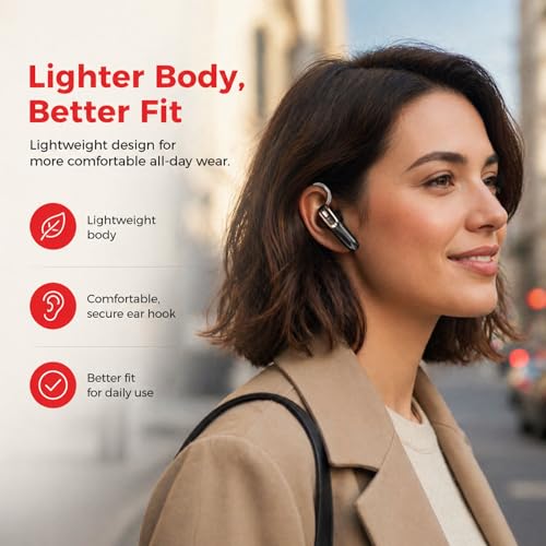 Auricular Bluetooth In Ear con Micrófono y Cancelación de Ruido miniatura 6