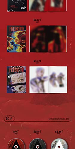PREDATOR Lee Gikwang Coffret Intégral de Collection 4 Versions K-Pop - 4