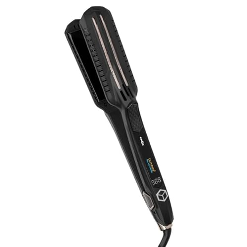 Croc BUMBEE Dual Pico Infrared Flat Iron, Black Titanium Floating Plates, Digital Temperature Control, 1.6 Inch