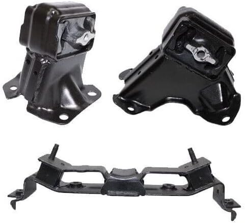 Engine Motor and Transmission Mount 3PCS Set Fit 2006-2010 fits Jeep Commander 3.7L