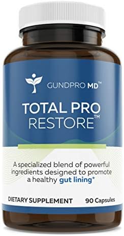 Guthealth MED Total pro Restore Gut Lining Support Blend Dietary Supplement - 90 Capsules