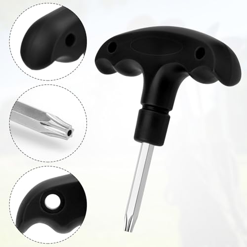 Nqeuepn 1030742 Golf Wrench, Adjustable Golf Tool With Plastic Handle Stainless Steel Golf Driver Tool Golf Torque Wrench For Golf Club Driver Shaft Adapter Torque Tool thumb #3