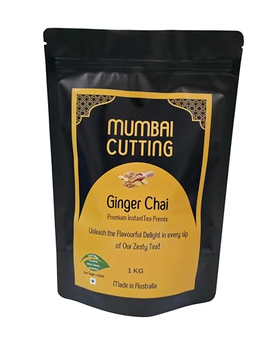 Mumbai Cutting Ginger Chai Premium Instant Tea Premix, 1kg, 50 Servings, Australian Made