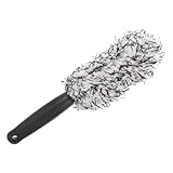 Mikinona 車用ヤブラシ 傷けない超細長柄設計 多機能クリーニングツール 軽量で携帯便利 カーディテイリングと洗車に