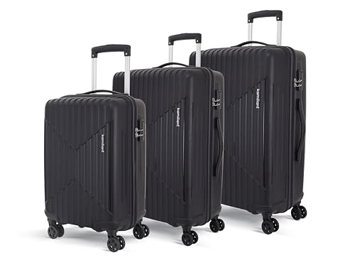 KAMILIANT by American Tourister Savvy|Trolley Bag Set of 3 (55+70+80 cms) for Travel| Hard Case Polypropylene (PP) Suitcase|360° 8-Wheel Spinner Lugga